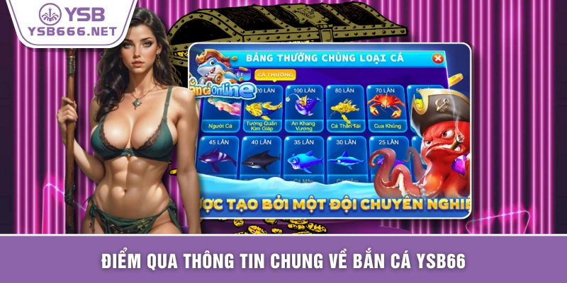 Điểm qua thông tin chung về bắn cá YSB66