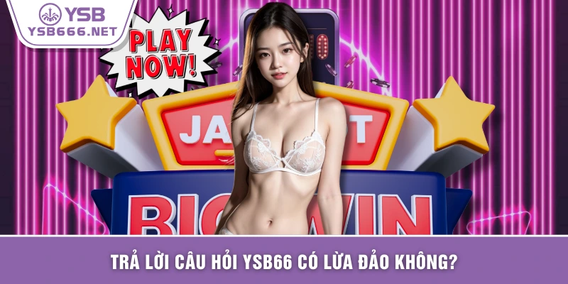 Trả lời câu hỏi YSB66 có lừa đảo không?