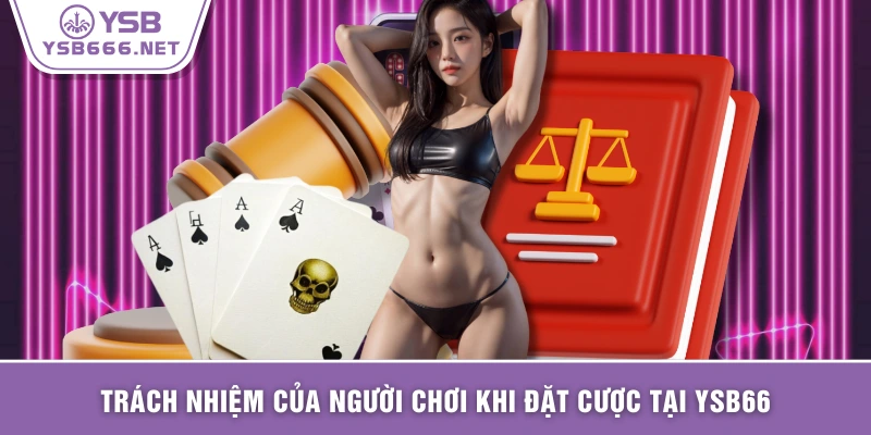 Trách nhiệm của người chơi khi đặt cược tại YSB66