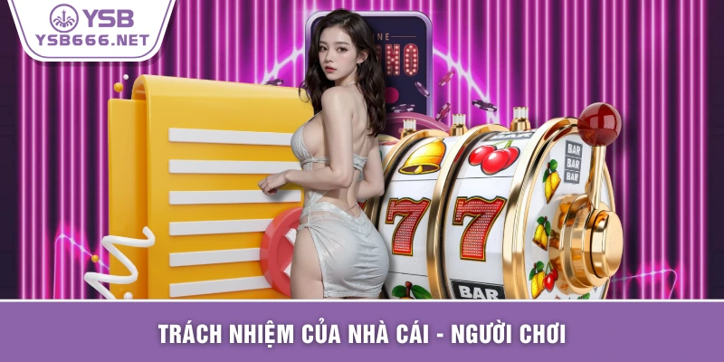 Trách nhiệm của nhà cái - người chơi